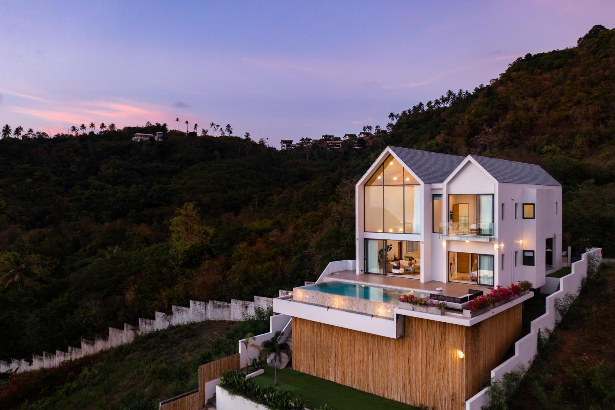 Villa Soma Samui 3 Bedroom Seaview Sunset Pool Villa Amphoe Koksamui Exterior photo